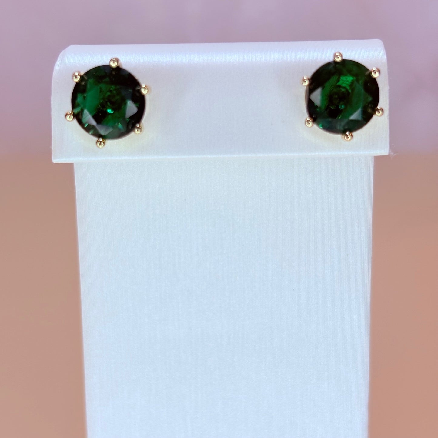 teo green stud earrings
