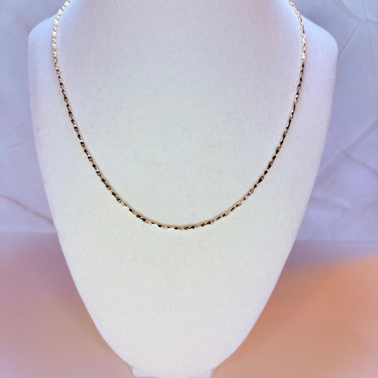 thin box chain 18"
