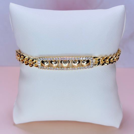 tula heart bracelet