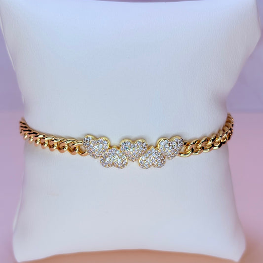 veda heart bracelet