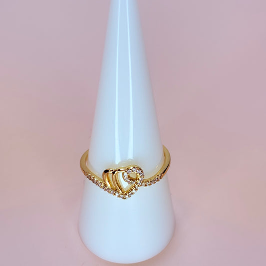 violeta heart ring