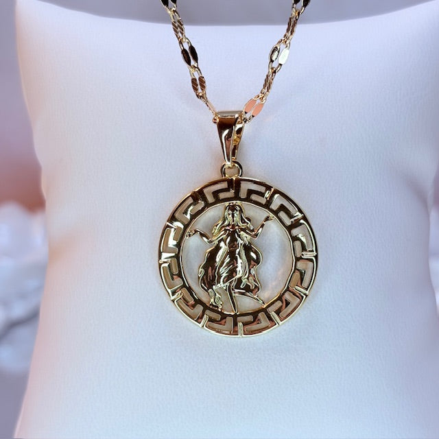 1" zodiac necklace