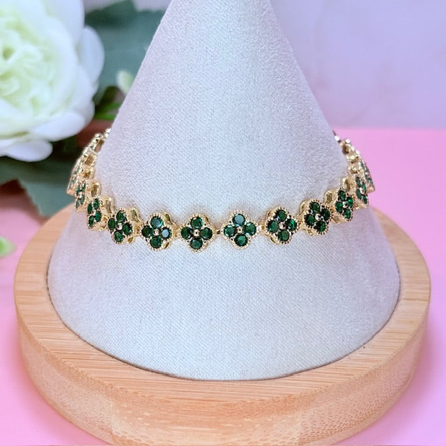 viviana flower bracelet