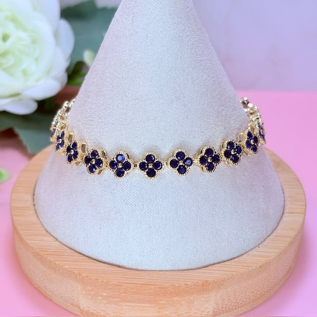 viviana flower bracelet