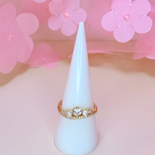 vivi heart crown ring