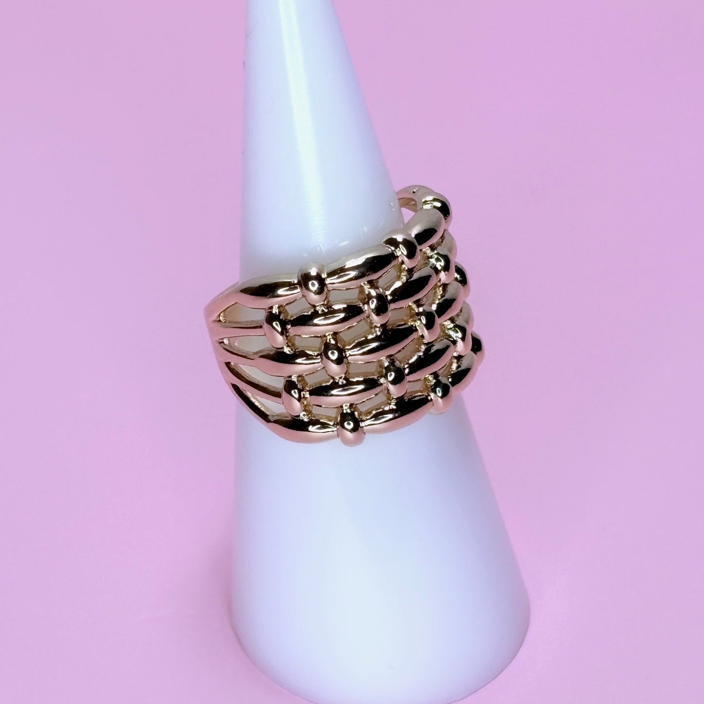 chunky waffle ring