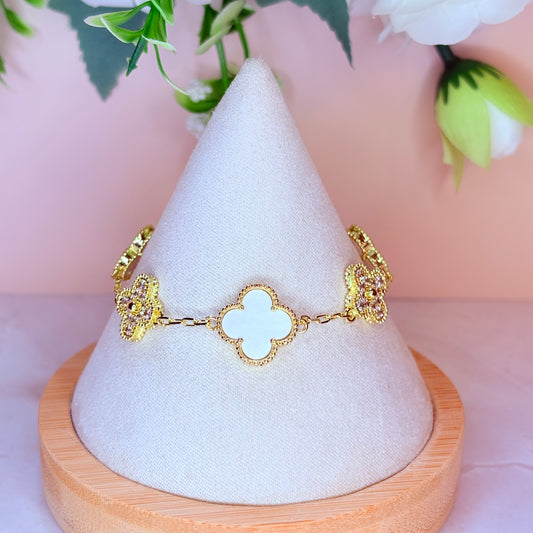 flower diamond bracelet