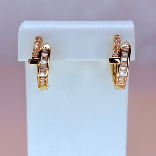 yoko gold earrings