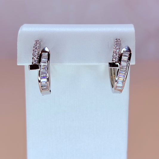 yoko silver earrings